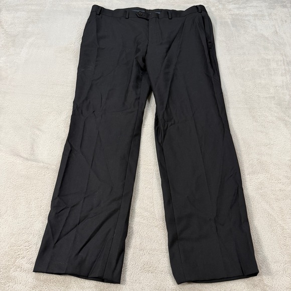 Lauren Ralph Lauren Other - Lauren Ralph Lauren Mens 38x30 Black Wool Blend Dress Pants Natural Stretch EUC